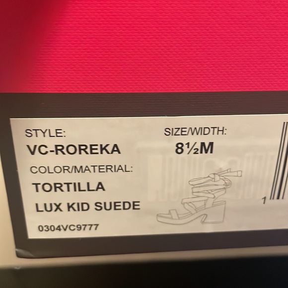 NIB Vince Camuto espadrille wedge Roreka - Picture 13 of 13